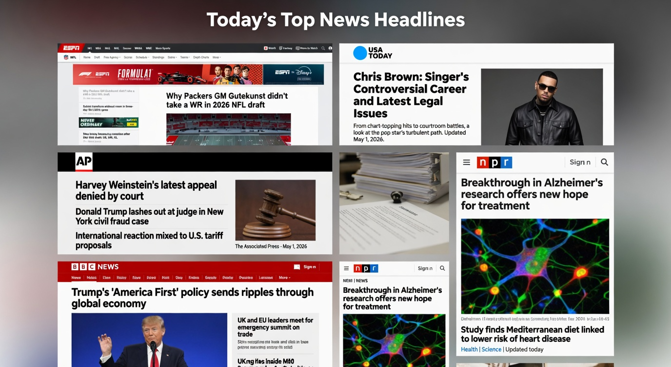 News article open in a web browser with the address bar visible so you can copy the full URL to send to an inmate.